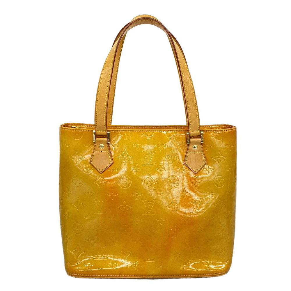 Louis Vuitton Vernis Houston Tote Bag M91004 Beige Women's P3648728